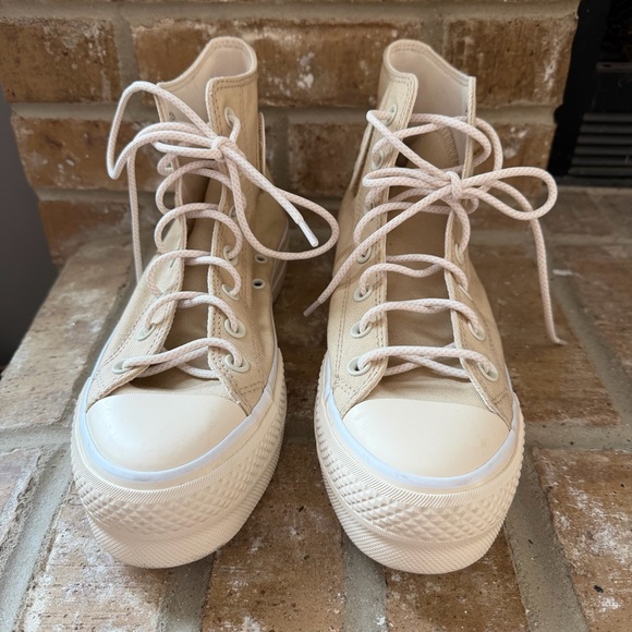 Converse Chuck Taylor All Star Lift High Top Platform Sneakers Women’s 8 EUC - Picture 4 of 10
